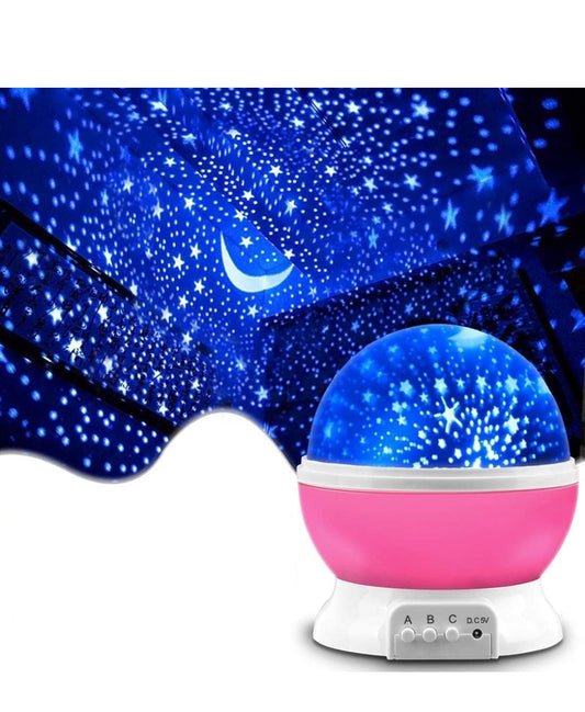 Star Master Rotating 360 Degree Moon Night Light Lamp Projector With Color...
