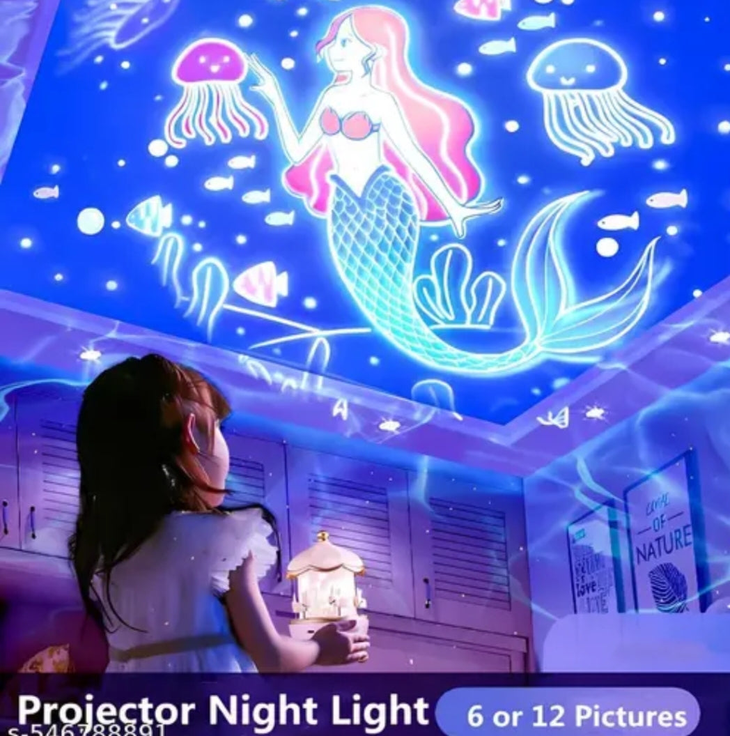 TAPUJI Rabbit Night Light Projector – Cute Bunny Sky Star Projector Lamp for Kids, Nursery, Baby Room, USB Rechargeable, Soothing Sleep Light